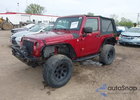 2013 Jeep Wrangler Sport from USA, damaged, VIN 1C4AJWAG9DL609432